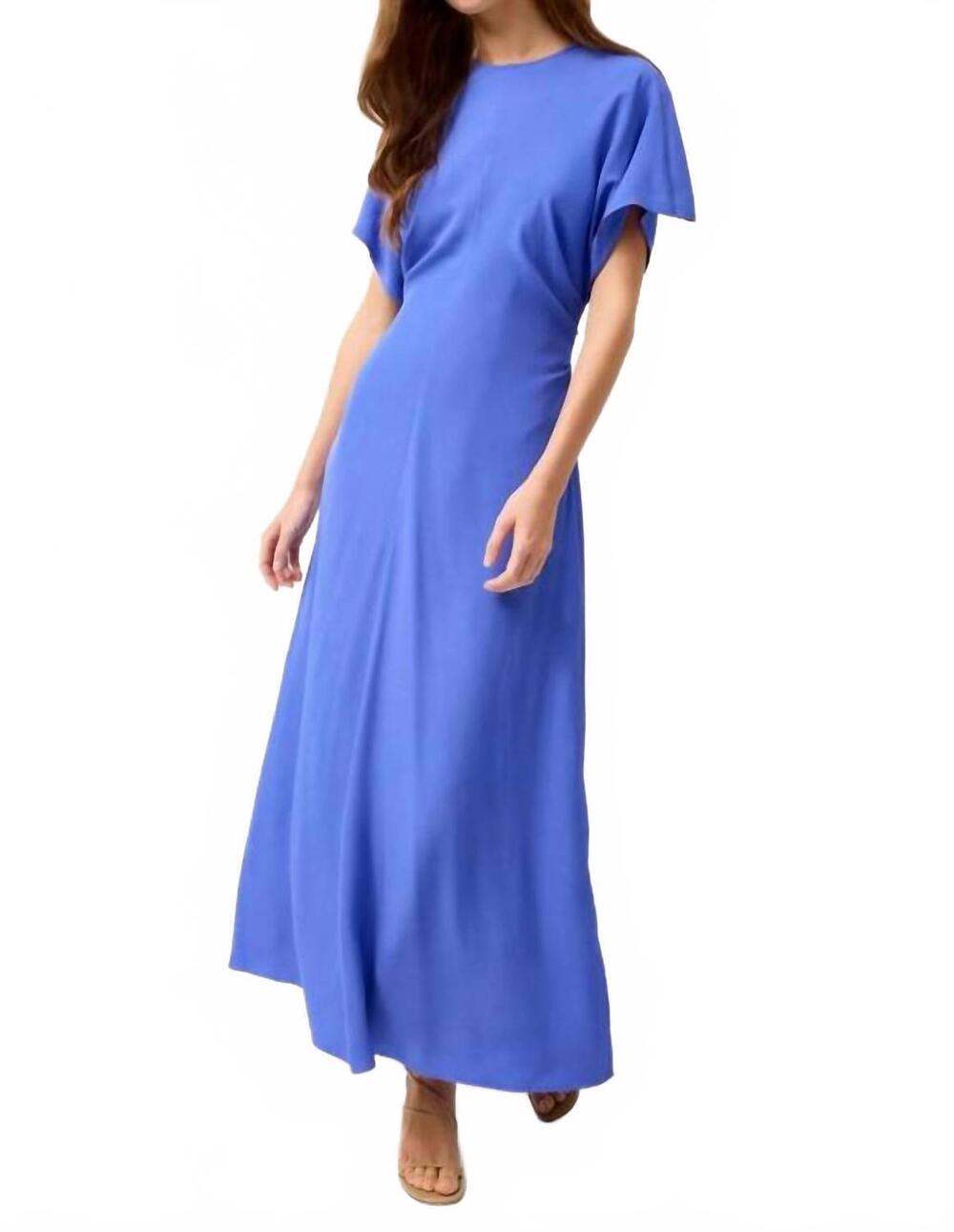 NEW MARIE OLIVER kamari maxi dress in cobalt